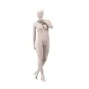 Lingerie mannequin volslanke dame C-cup huidskleur staande pose 21C