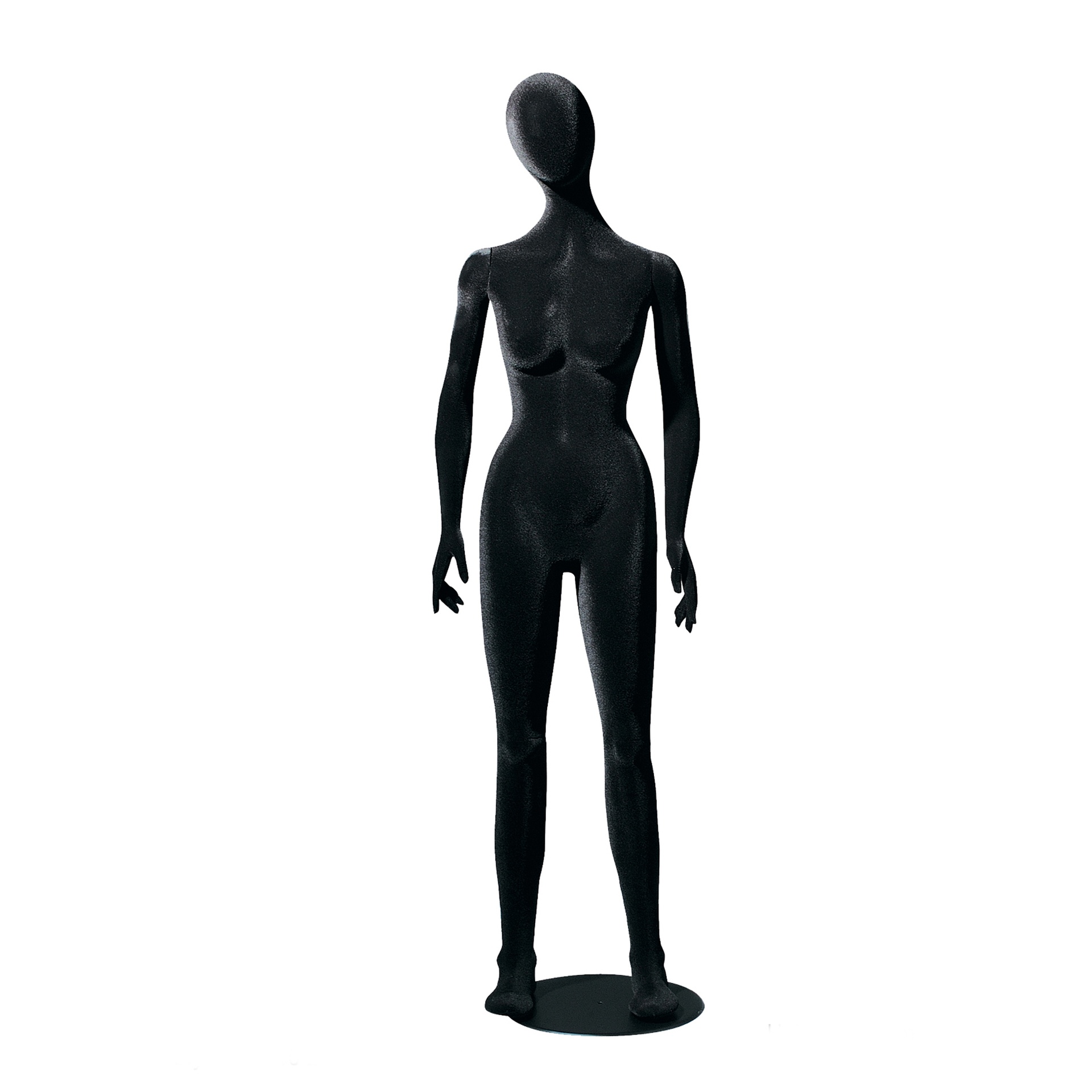 Mannequin femme flexible, tête abstraite, Polyflex