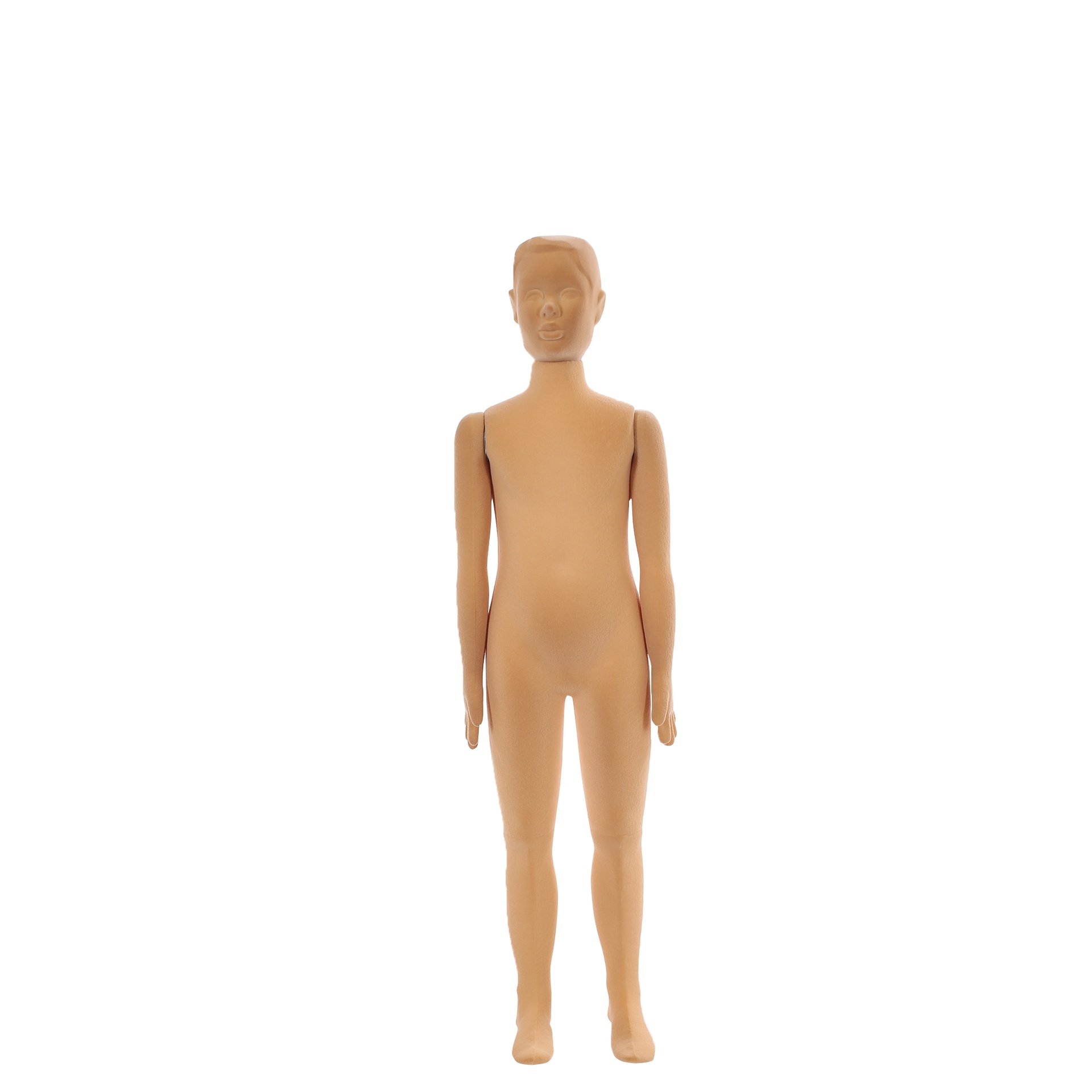 Mannequin enfant flexible cheveux sculptés, 10 ans, Polyflex