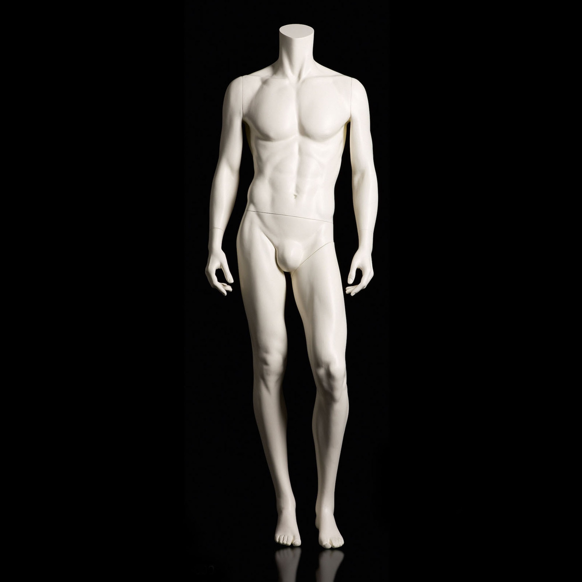 Male window mannequin, headless, Top models