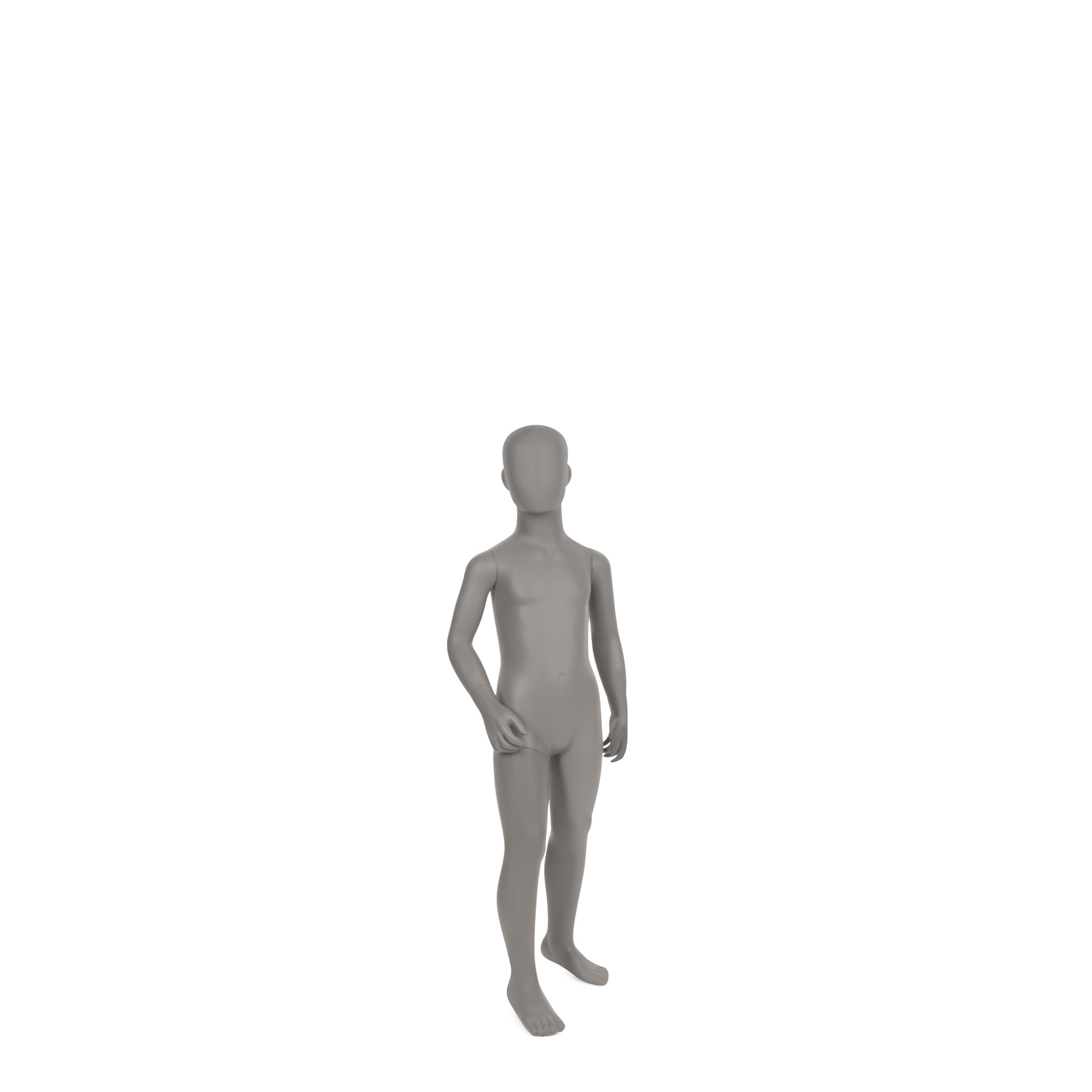 Kinderetalagefiguur faceless unisex 4 jaar hoogte 