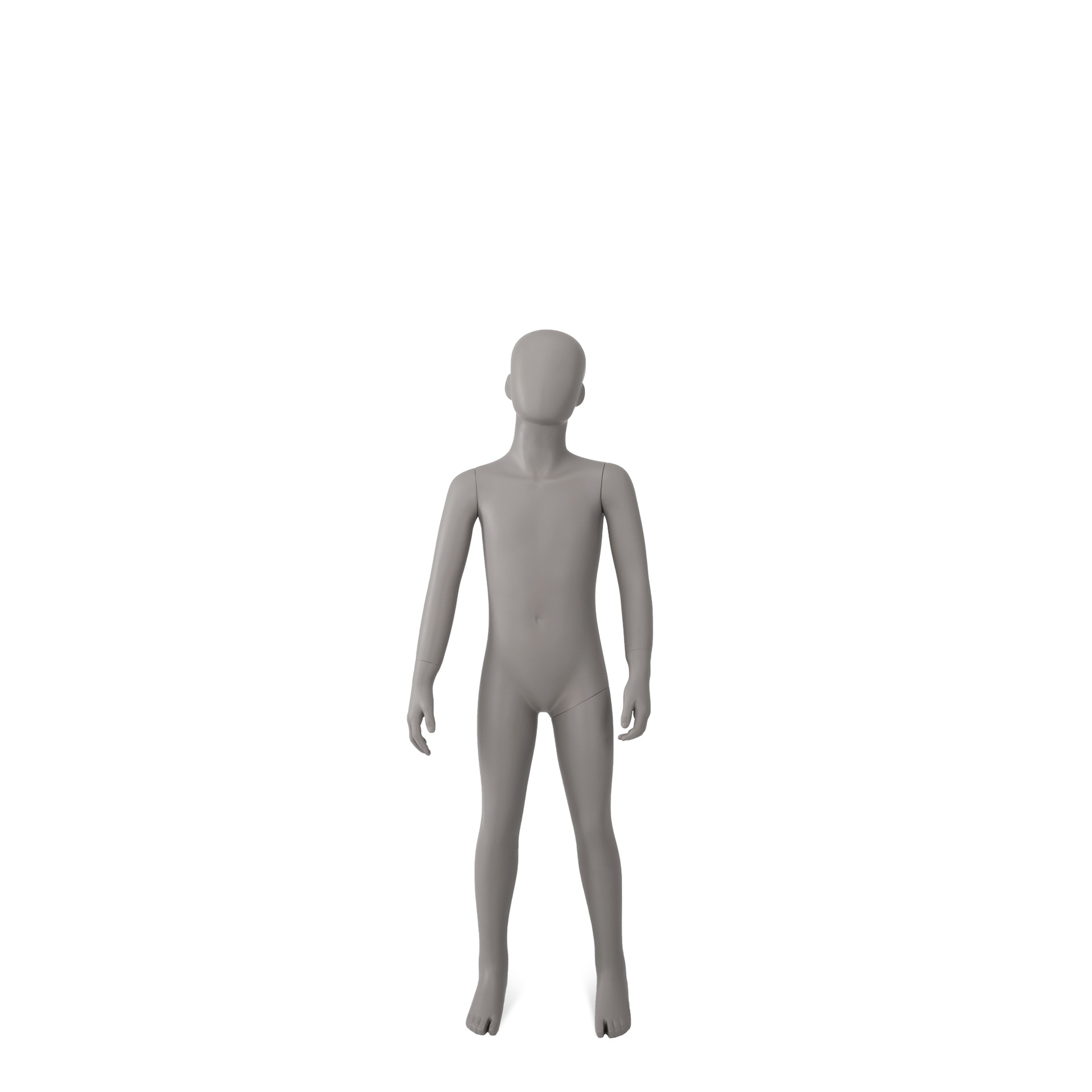 Kinderetalagefiguur faceless unisex 5 jaar  taupe 