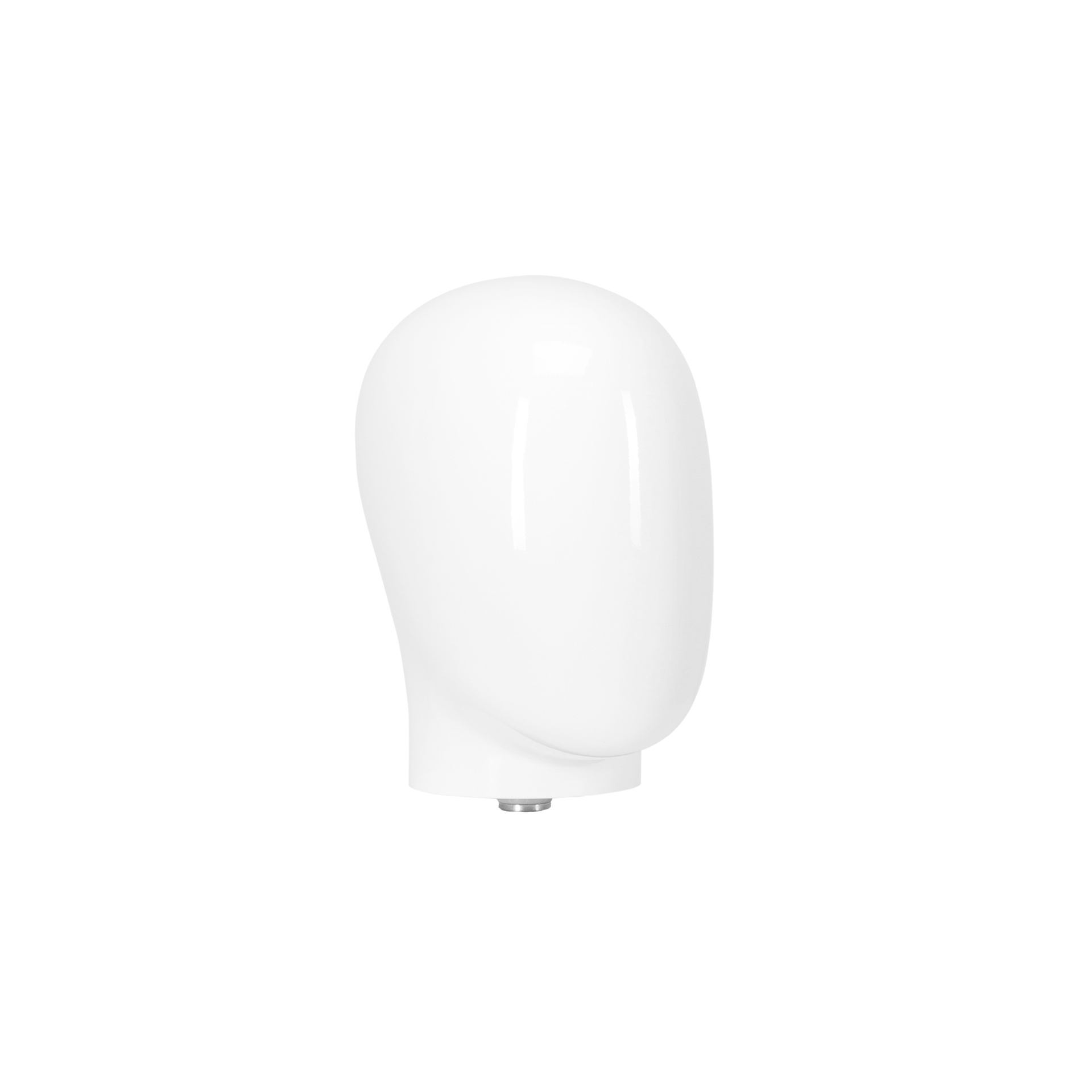 Tête de ballon homme abstraite incassable, recyclable en plastique ABS, brillant