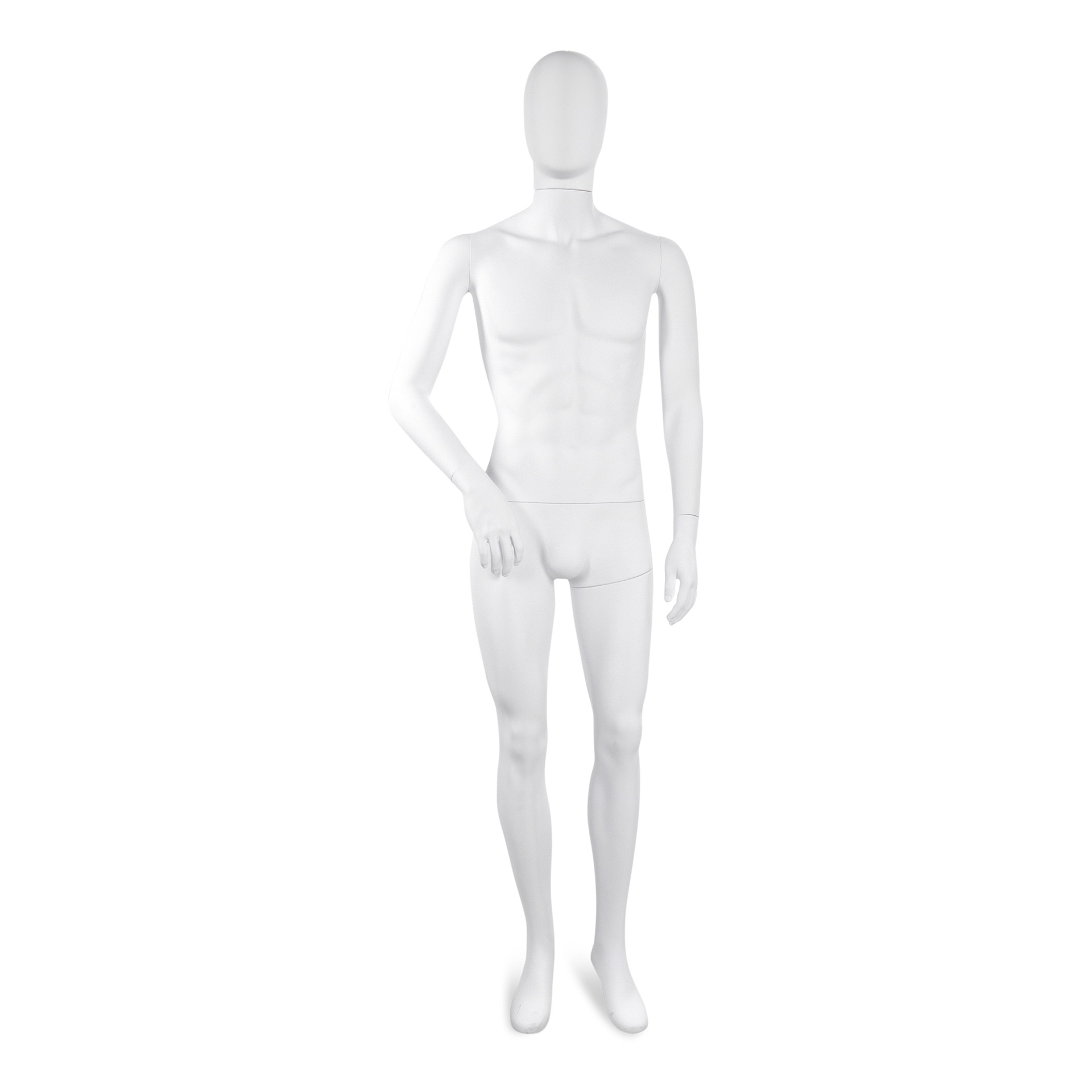 Mannequin homme, blanc mat, Cosmic