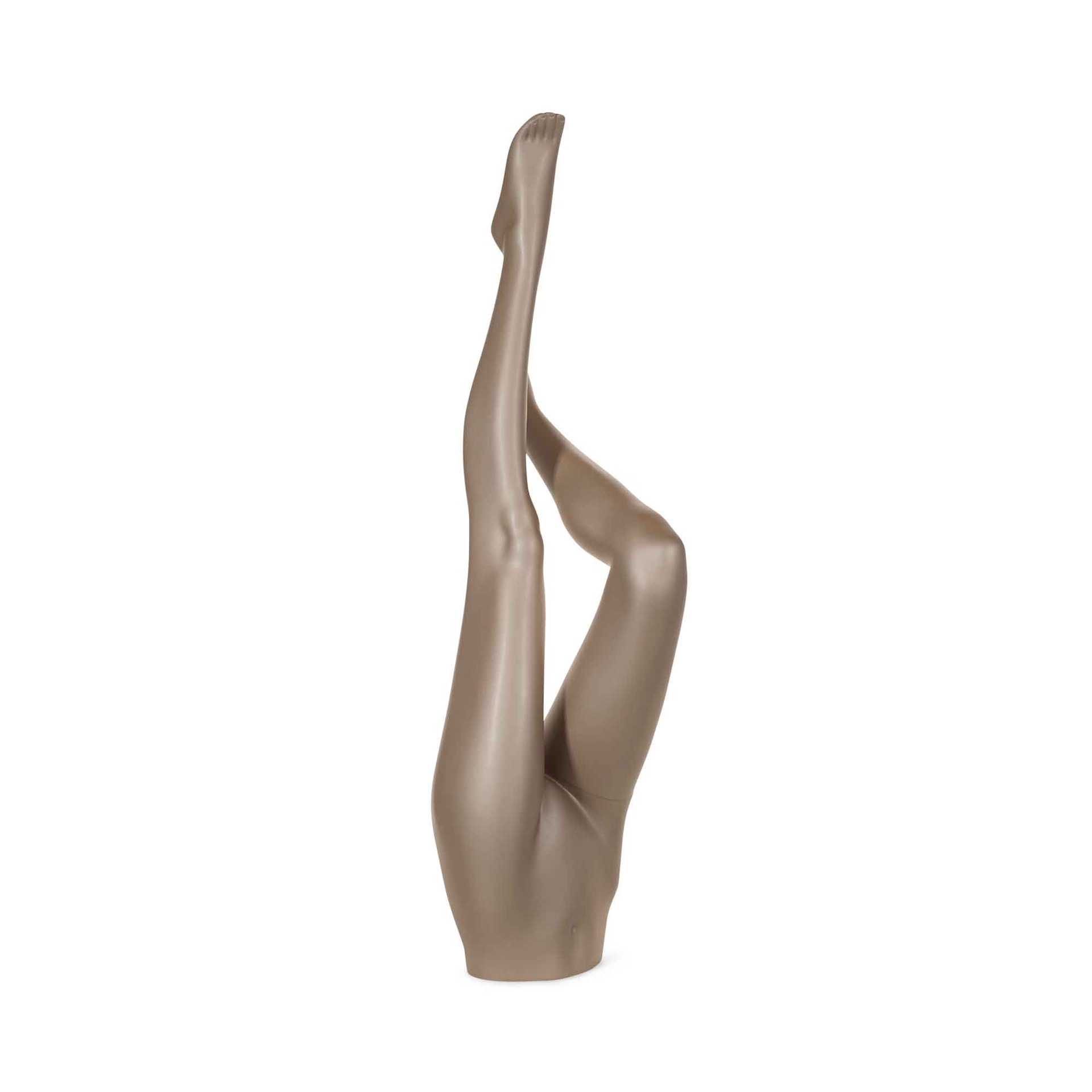 Female legs, FRP polyester, metallic skin color