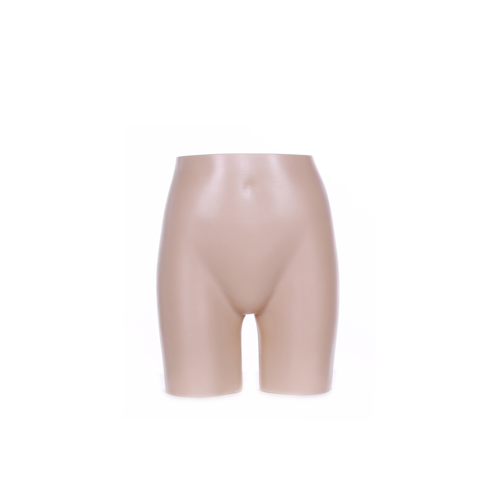 Plastic mannequin hips display, teenager, 12 years, skin color, recyclable plastic, pose 2023T_SK