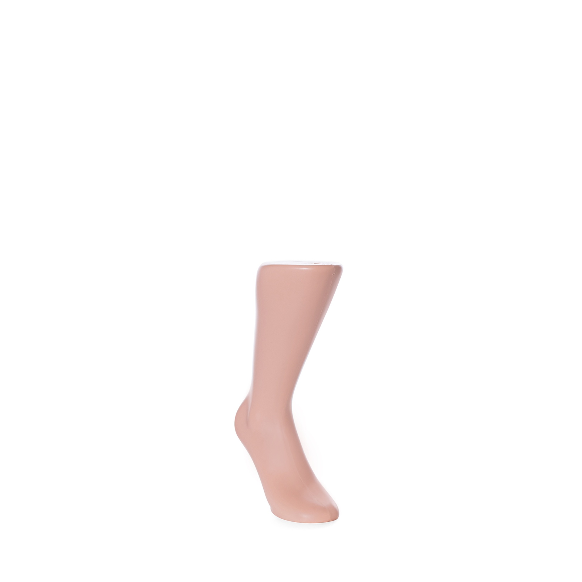 Male leg, freestanding, pvc, skin color