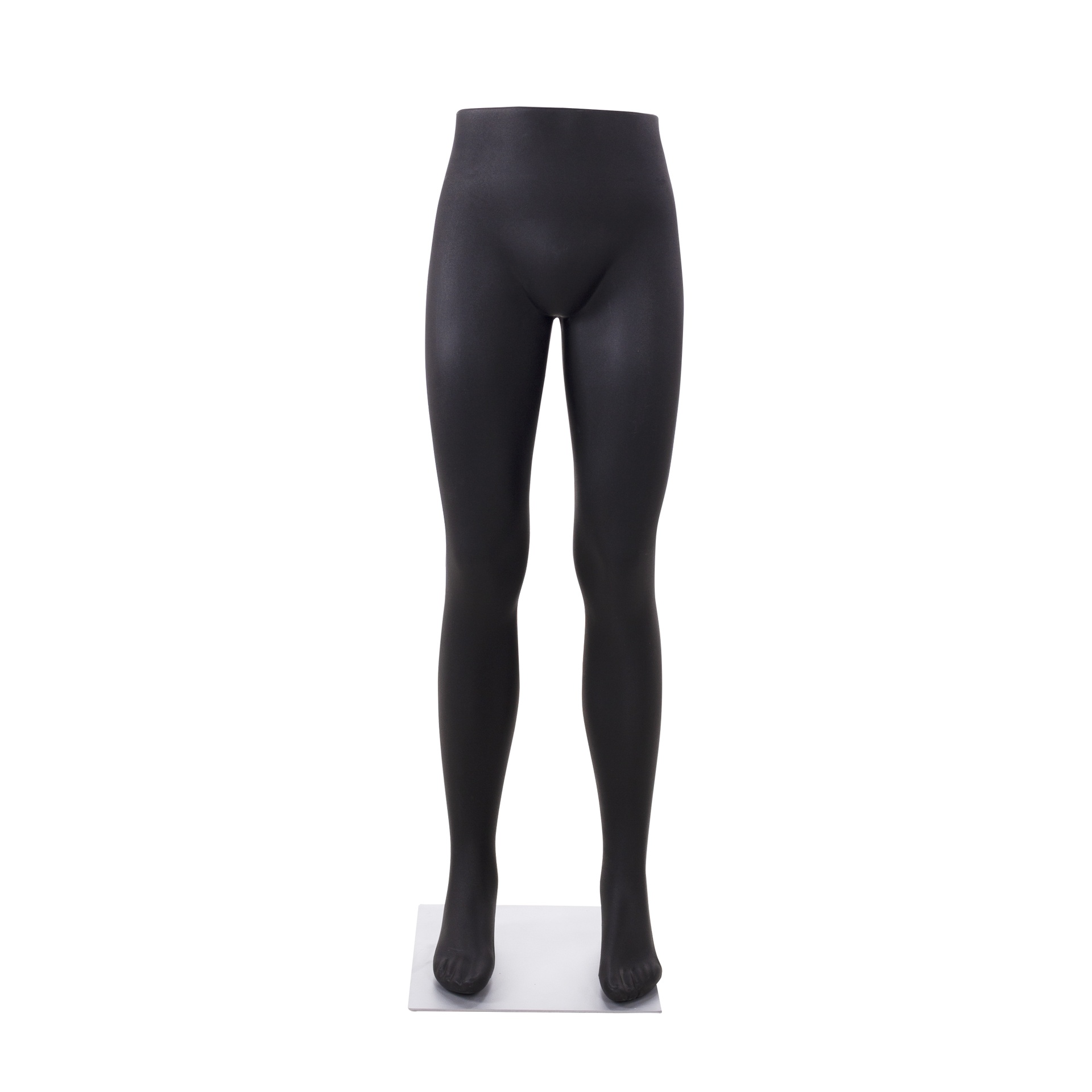 Male legs, plastic polyethylene, black