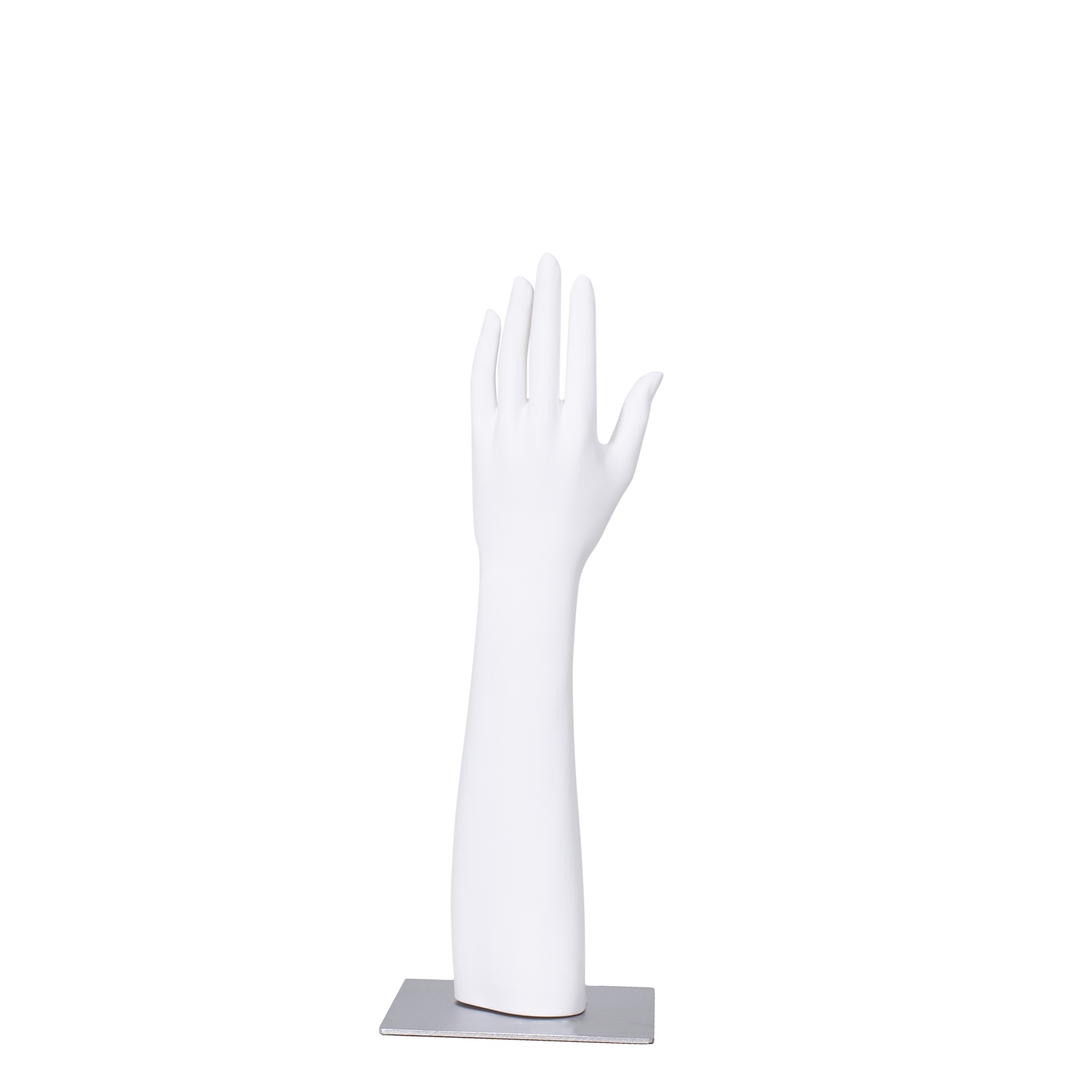 Female hand, PVC, white