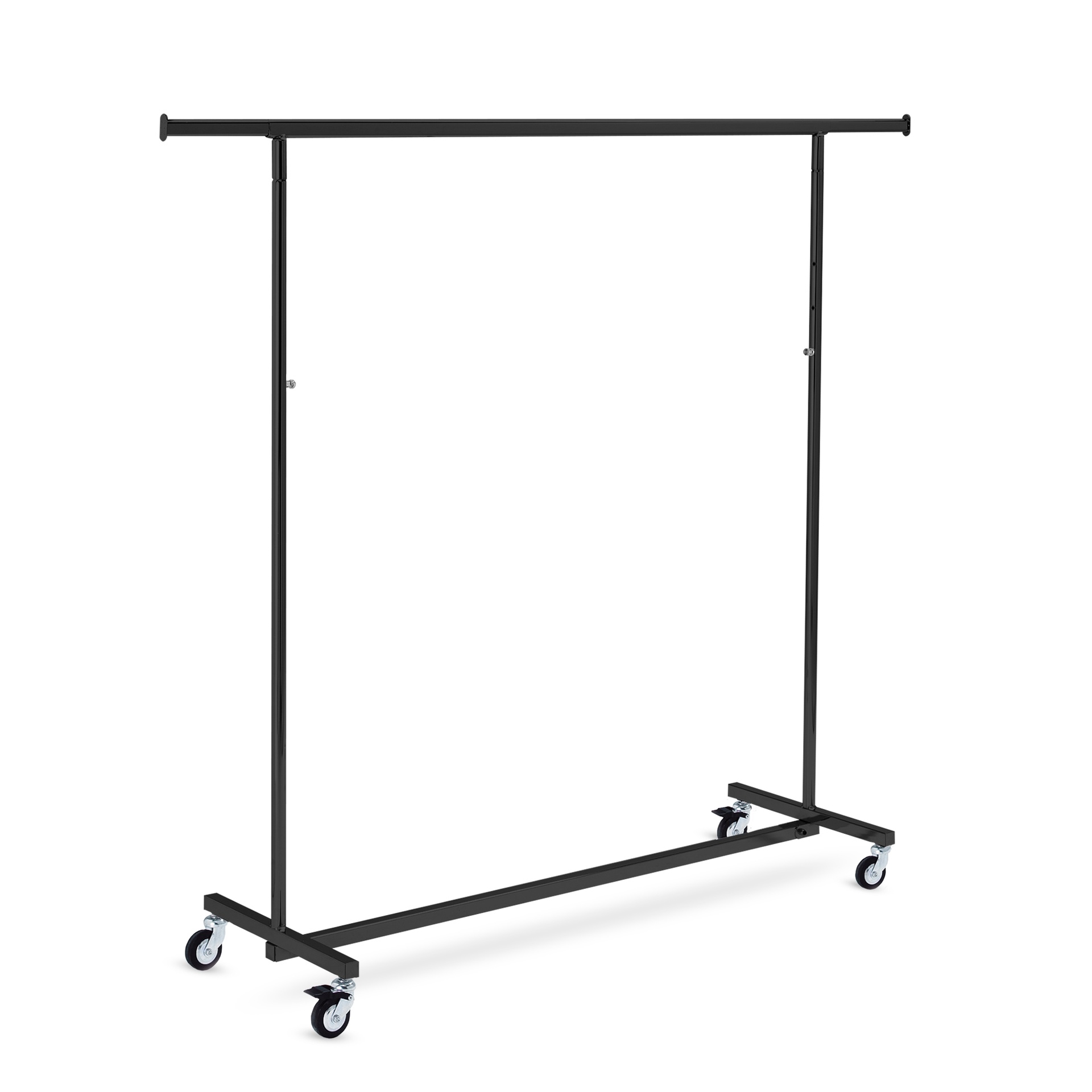 Folding clothes rack, 100cm, black powdercoating