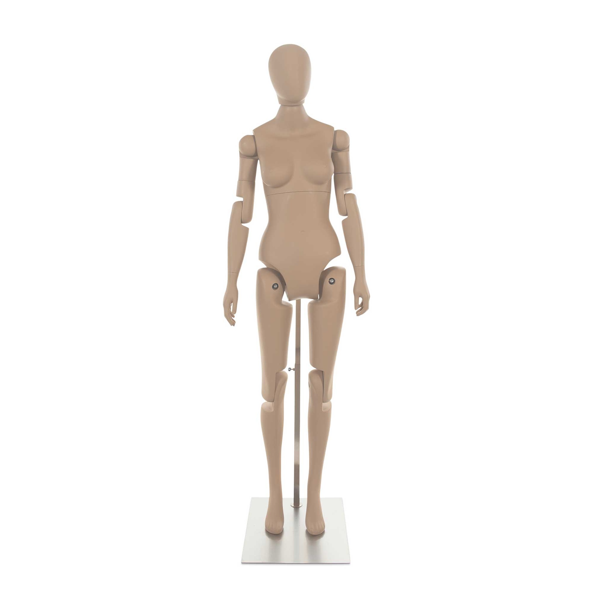 Female mannequin, abstract, fully adjustable